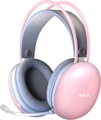 Наушники AULA S505 (розовый)