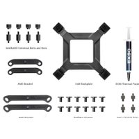 Система жидкостного охлаждения для процессора PCCooler DA360 Pro ARGB Digital (черный) в Орше