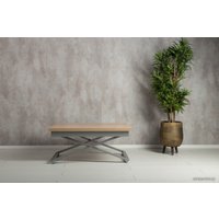 Стол-трансформер Levmar Accord D89/S59 (дуб сонома/хром)