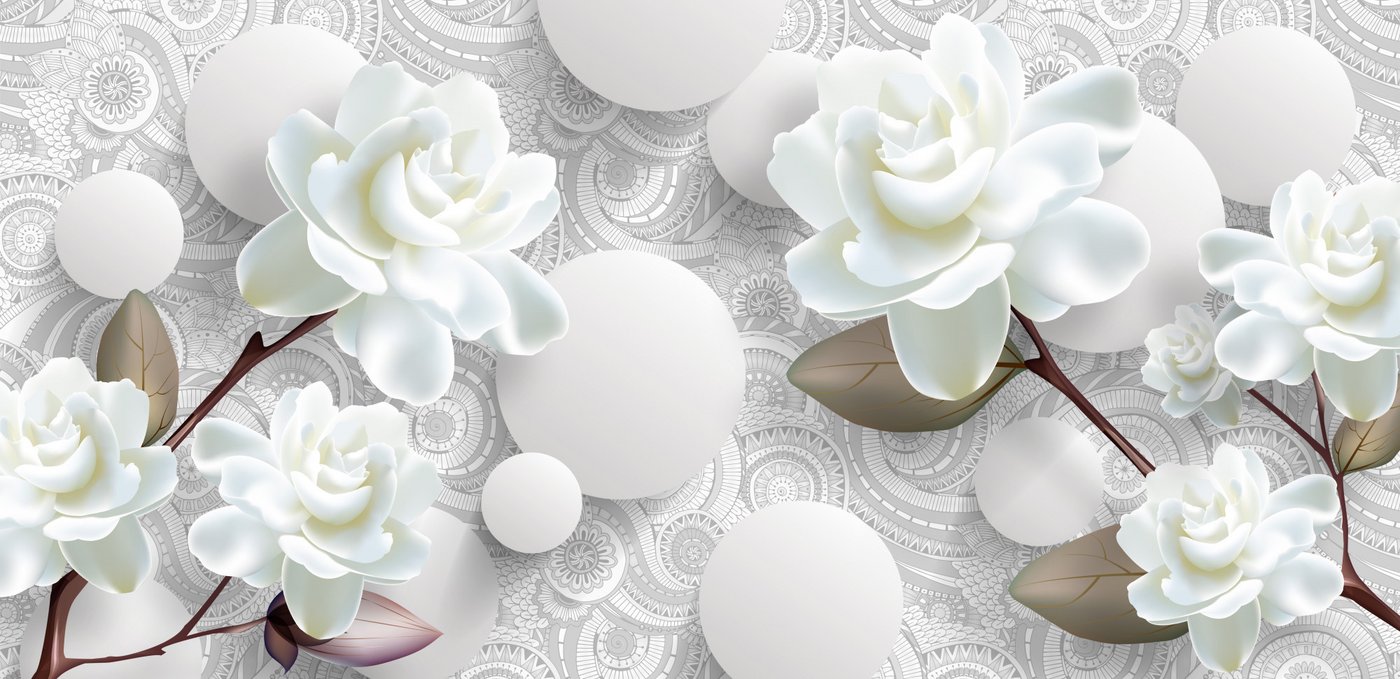 

Фотообои Citydecor Цветочная абстракция 7 3D 546x265
