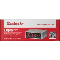 Настольные часы Defender Enjoy M800 (серебристый)