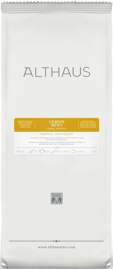 

Травяной чай Althaus Lemon Mint 150 г