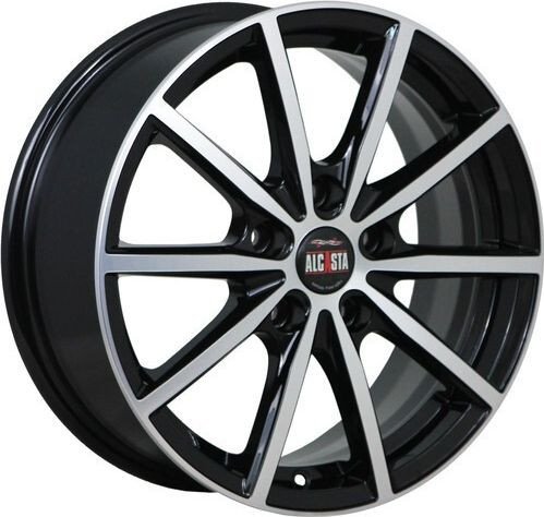 Литые диски Alcasta M61 17x7 5x108мм DIA 65.1мм ET 43мм BKF