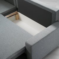 Угловой диван Salotti Гловер правый (серый)