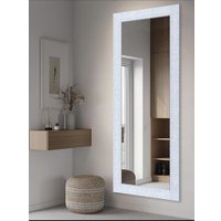 Зеркало Декарт Настенное в раме 8Л2723 (белый перламутр)