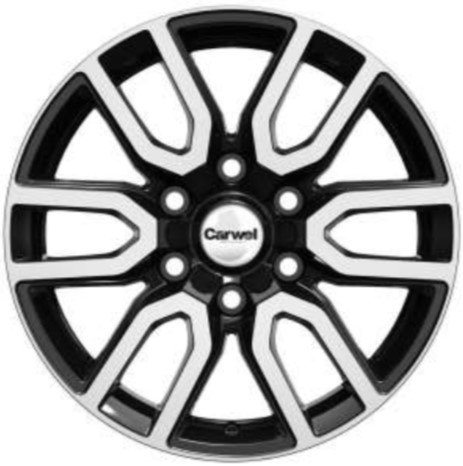 

Литые диски Carwel Барал 1723 17x8" 6x139.7мм DIA 106.1мм ET 30мм ABT