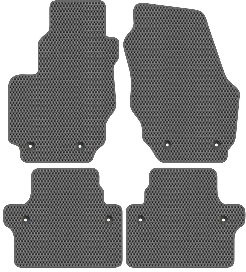 

Комплект ковриков для авто Alicosta Volvo XC70 III (suv) 2007 - 2016 (серый, ромб)