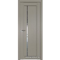 Межкомнатная дверь ProfilDoors 2.70XN L 40x190 (стоун, стекло прозрачное)