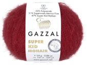 Super kid mohair new 64419 25 г 237 м (красный)