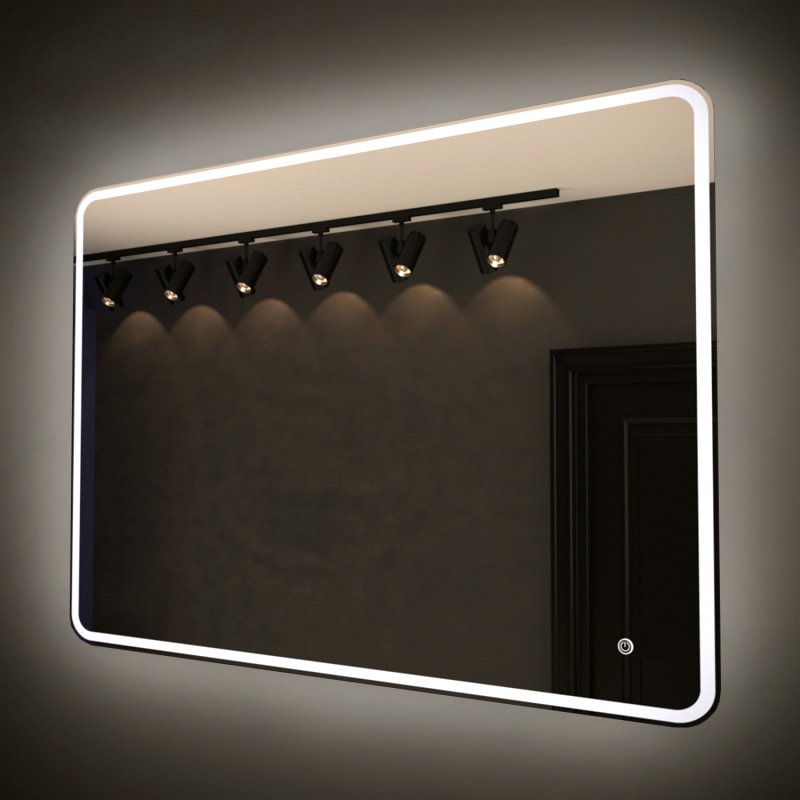 

KVV Group Зеркало Fano 1200x800 сенсорный выключатель (влагостойкое)