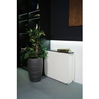 Стол-книга Stoloff Мечта 1600x850 (антрацит/белый, опоры складные, углы закругленные с роликами и ручками)