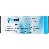 Кабель Skynet Cable Premium CSP-UTP-4-CU-OUTR/100 (100 м, черный)