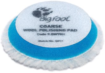 Rupes Жесткий синий меховой полировальный диск 50/65мм