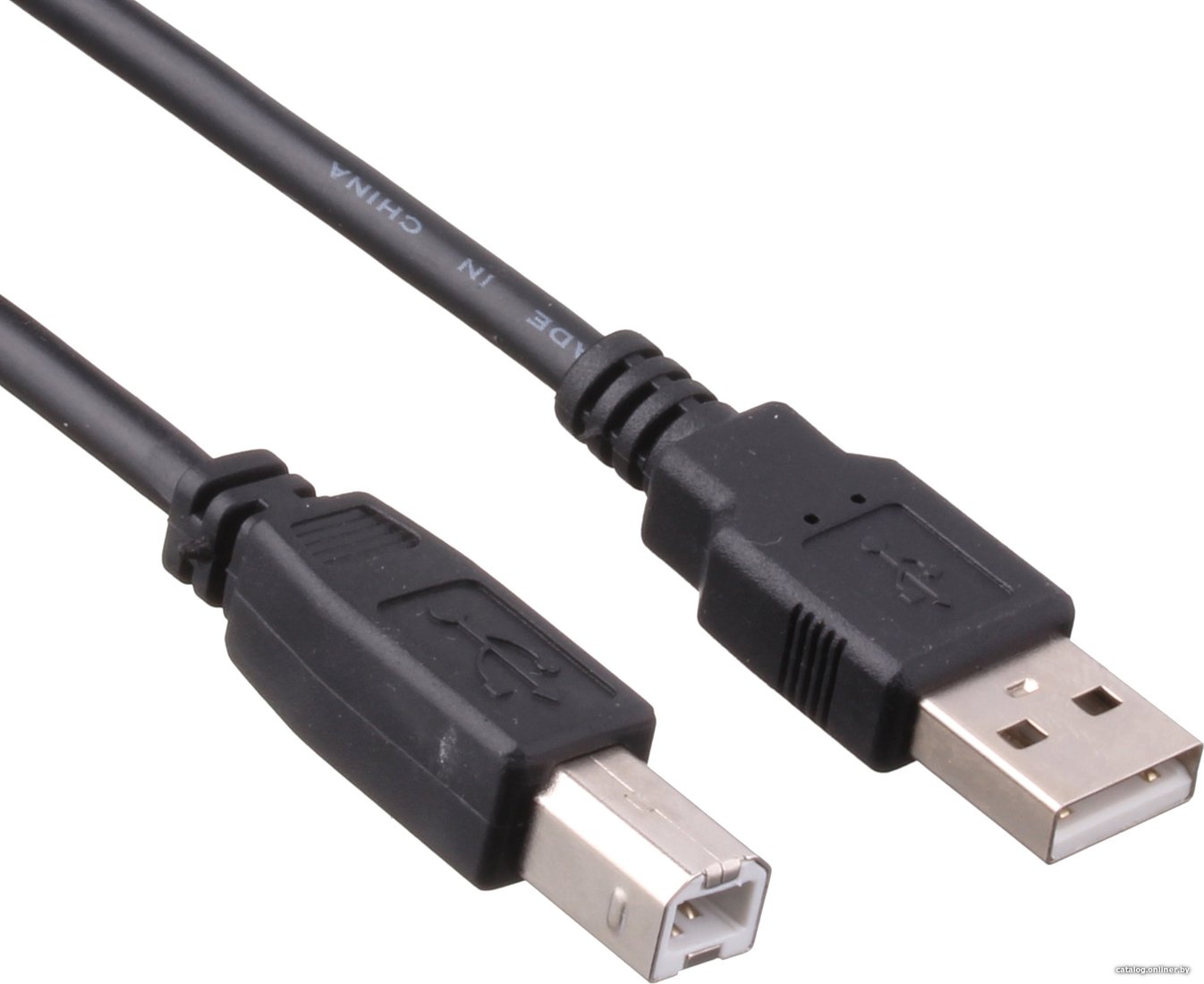 Кабель ExeGate EX-CC-USB2-AMBM-3.0 USB Type-A - USB Type-B (3 м, черный)