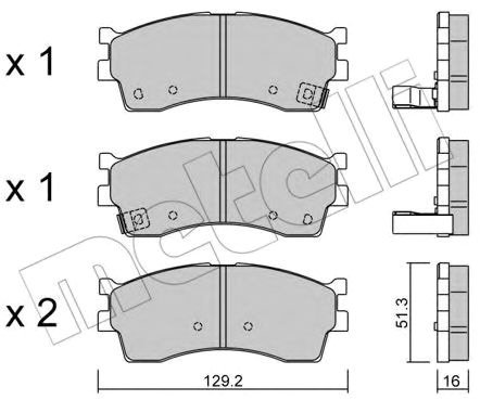 

Metelli 2205120