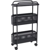 Этажерка AksHome Dora (черный) в Бресте