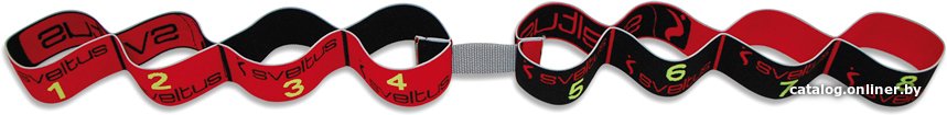

Фитнес резинка Sveltus Elastiband 0002 (15 кг, красный/черный)