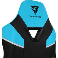 Игровое (геймерское) кресло ThunderX3 TC5 Azure Blue (черный/голубой)