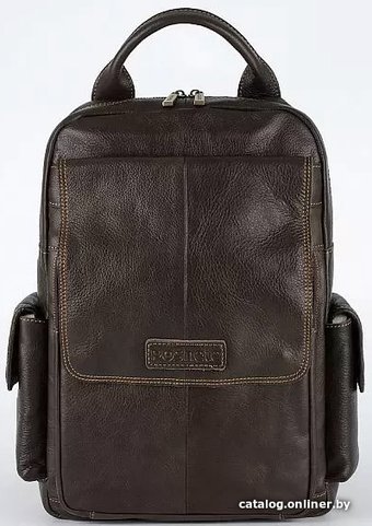Городской рюкзак Poshete 253-1136-7-DBW (коричневый)