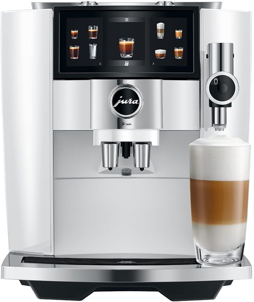 Кофемашина JURA J8 Twin Diamond White EA 15594