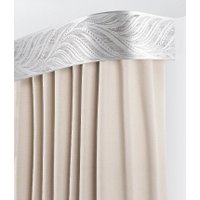 Карниз для штор Legrand Феникс 7см 2.4м 2р с поворотами 58139240 (платина)