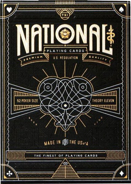 Карточная игра United States Playing Card Company Theory 16 National T1121