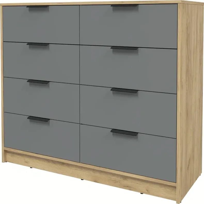 

Комод Интерлиния Концепт КТ-К117 Глосс (дуб золотой/серый)