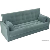 Диван Лига диванов Надежда 103071 (велюр, бирюзовый)