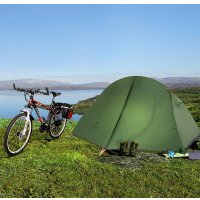 Треккинговая палатка Naturehike Spider Cycling 1 20D (зеленый)