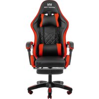 Игровое (геймерское) кресло Mio Tesoro Норманн 8011 (черный/красный)