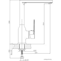 Смеситель Armatura Topaz 4013-915-00