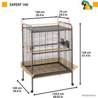 Клетка Ferplast Expert 100 55042521