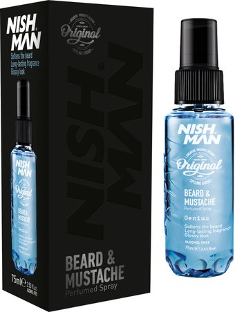 Масло для бороды Nishman Genius beard&mustache 75 мл