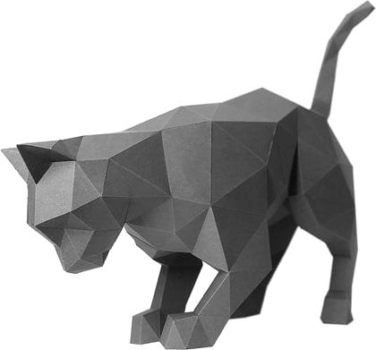 

PaperCraft PAPERRAZ Кот Дымок PP-2KOT-GRA