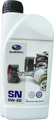 Моторное масло Subaru SN 0W-20 1л
