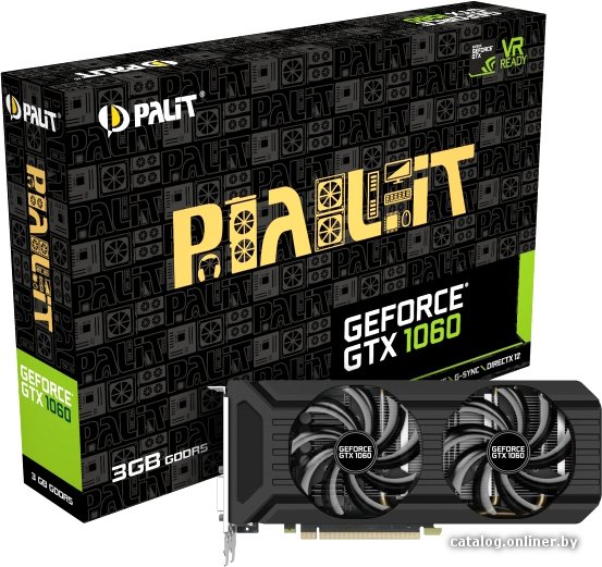 Palit GeForce GTX 1060 Dual 3GB GDDR5 [NE51060015F9-1061D