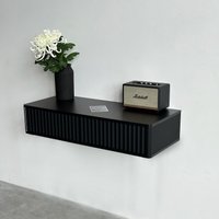 Туалетный столик без зеркала Shtabe Royal 5010 эко (черный)