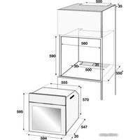 Электрический духовой шкаф BEKO BIE 22300 X
