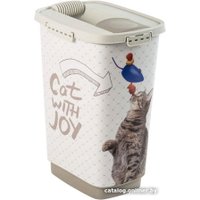 Контейнер для корма Rotho Cody Cat with Joy 25 л (белый)