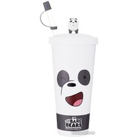 Многоразовый стакан Miniso We Bare Bears 640мл (тип B)