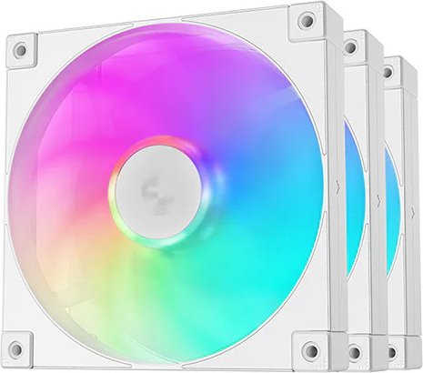 

Комплект вентиляторов для корпуса DeepCool FD14 ARGB R-FD14-WHAPN3-G