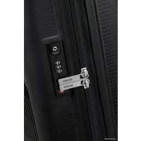 Чемодан-спиннер American Tourister Aerostep Black 55 см