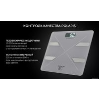 Умные напольные весы Polaris PWS 1898 IQ Home (серый)
