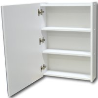  Гамма Шкаф с зеркалом 03-50 (белый)