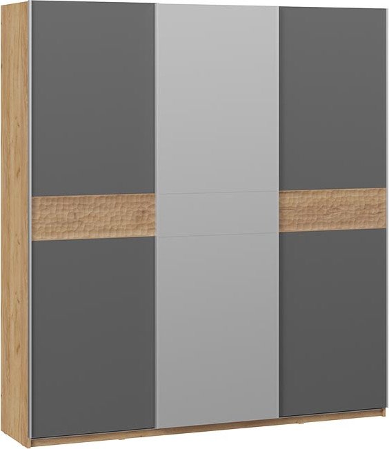 

Шкаф-купе Трия Оскар Скания Т2 2100 268781 (ручка серебро/дуб крафт золотой/серый графит/дуб тортугга)