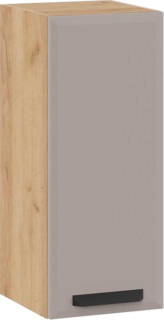 

Шкаф навесной Трия Тиана 1В3 (дуб крафт золотой/мокко супермат)