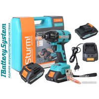 Винтоверт Sturm CD300H (с 2-мя АКБ, кейс)