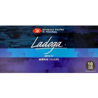 Акриловая краска Ладога 2241142 (10 цв.х46 мл)