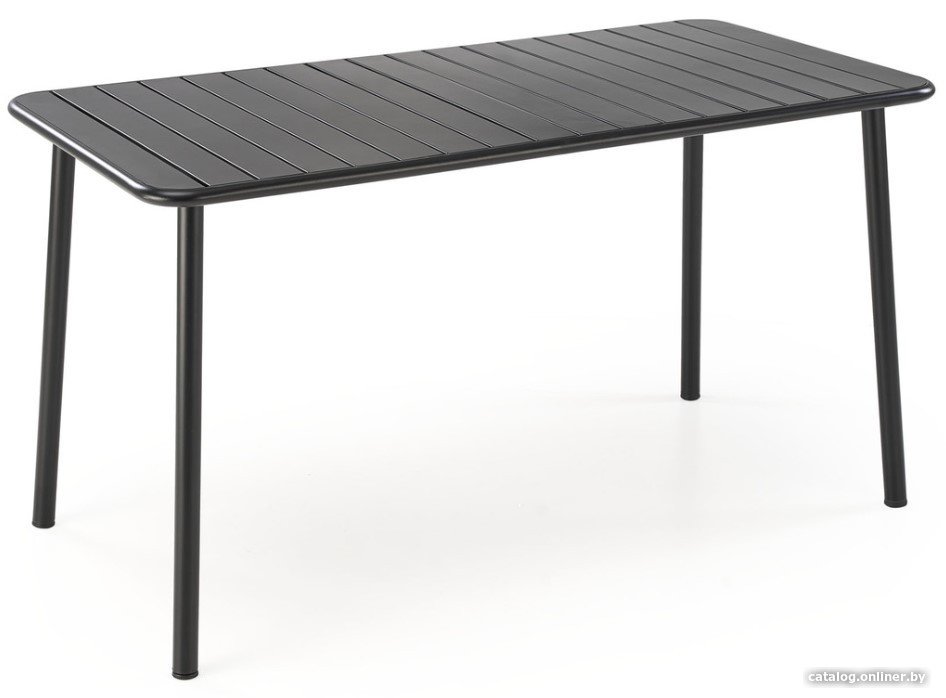 Кухонный стол Halmar Bosco 140/70/76 (черный)