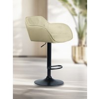 Стул Mara Snoozy Black Fabric (бежевый)